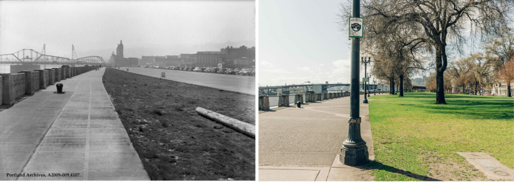 Harbor Drive and Tom McCall Waterfront Park