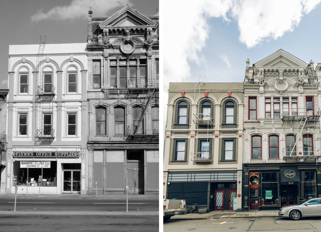 The Pearne Building and the Poppleton Building